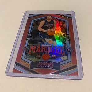 Luka Doncic 2022 Panini Marquee Red Basketball Card
